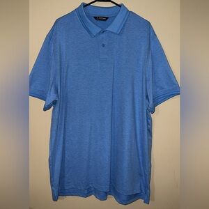 Men’s Blue Polo Shirt, XL